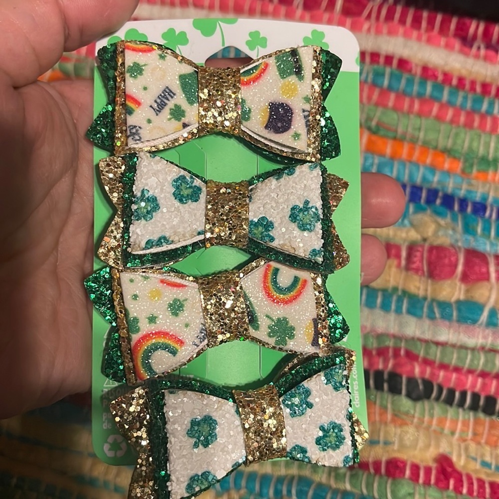 ST. Patrick day bows